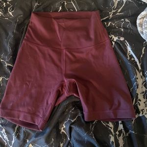 Lululemon 4 inch spandex shorts